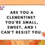 Clementine Pickup Lines