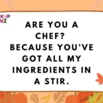 Cooking Pickup Lines