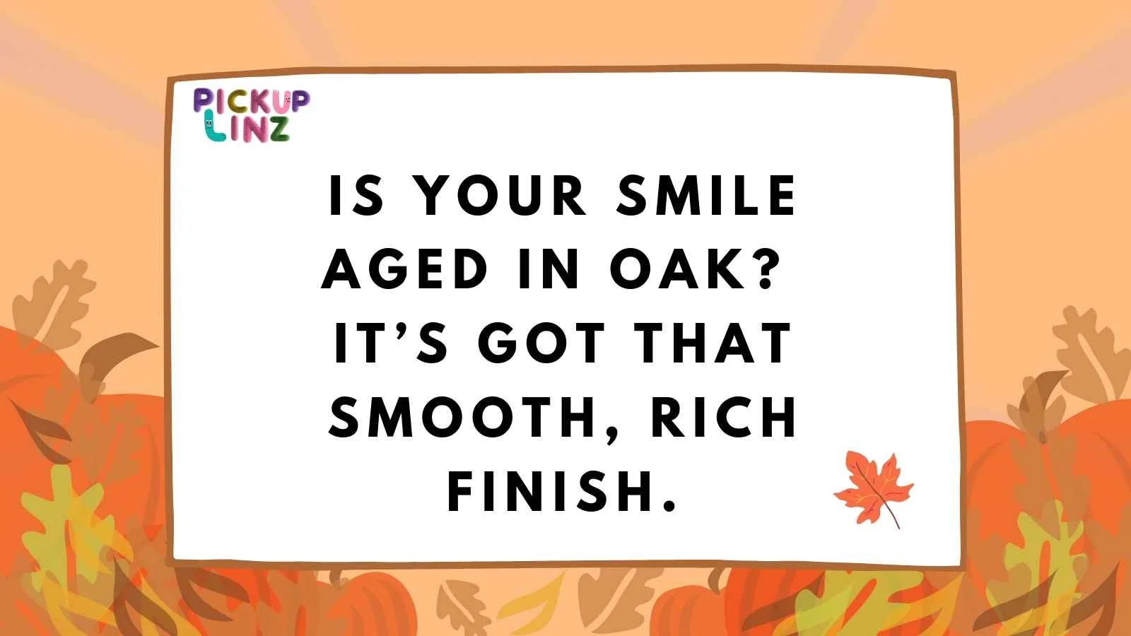 Distill Pickup Lines