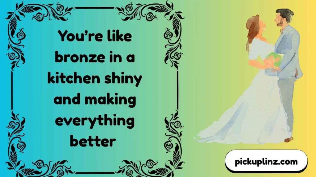 Foodie Bronze Lines for Culinary Crushes