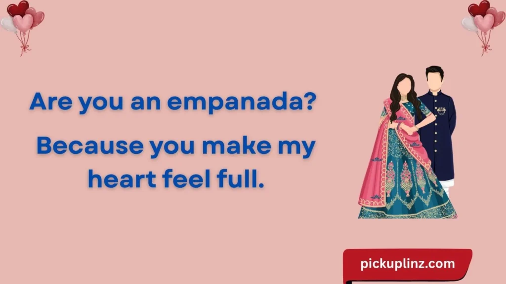 Romantic Empanada Lines for Heartfelt Moments
