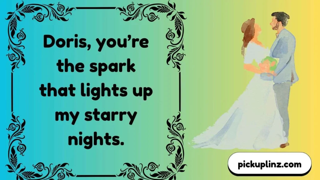 Sweet Doris Lines to Melt Her Heart