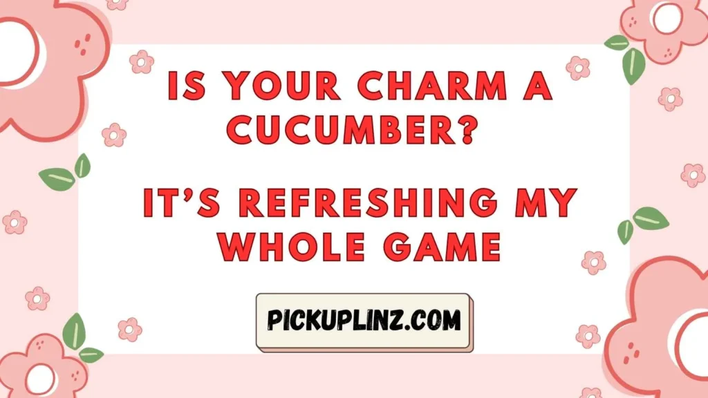 Bold Cucumber Lines