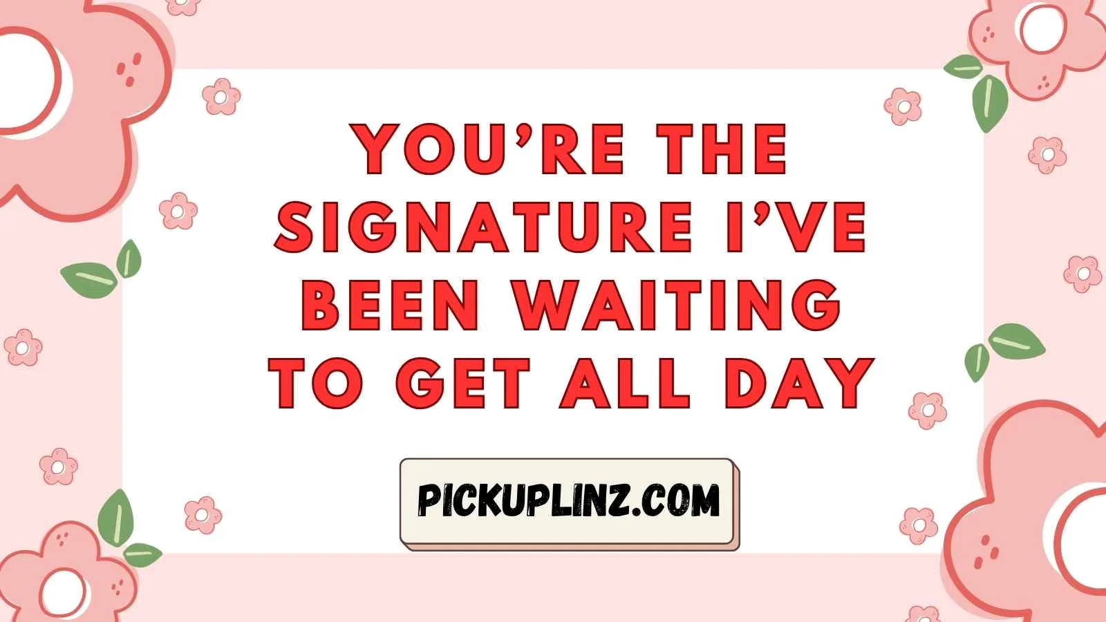 Delivery Pickup Lines