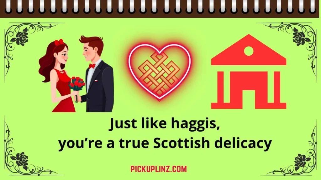 Haggis Pickup Lines for Him