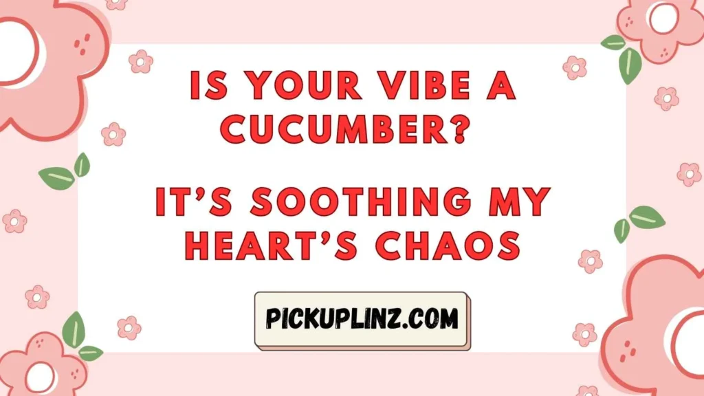 Romantic Cucumber Lines