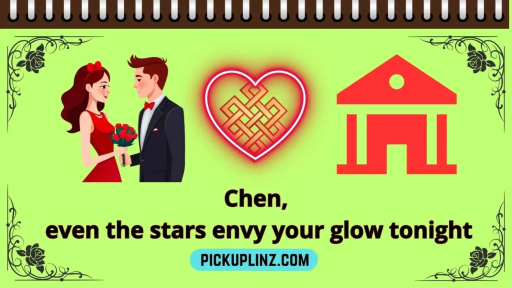 Chen Pickup Lines in English