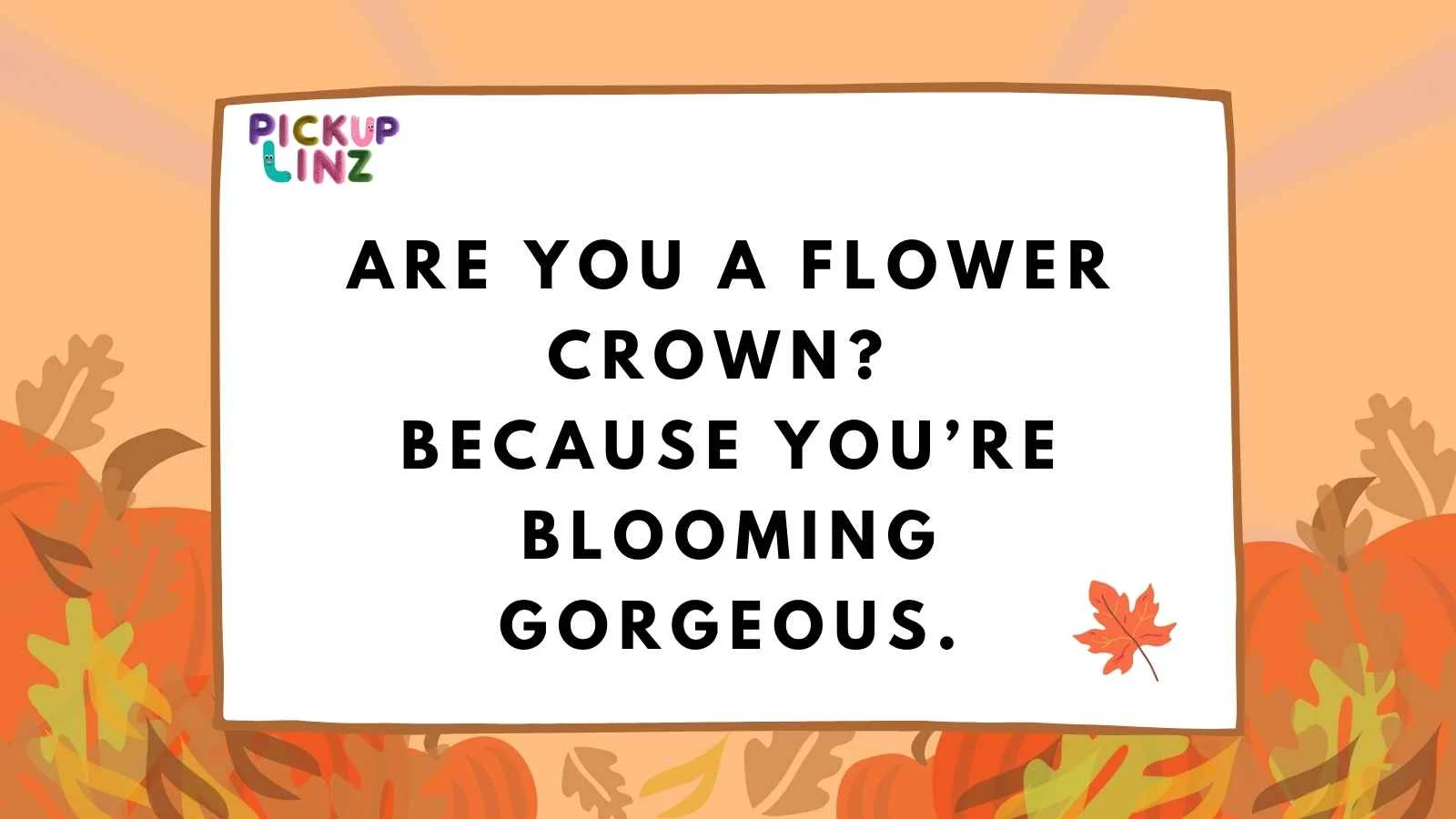 Coachella Pickup Lines