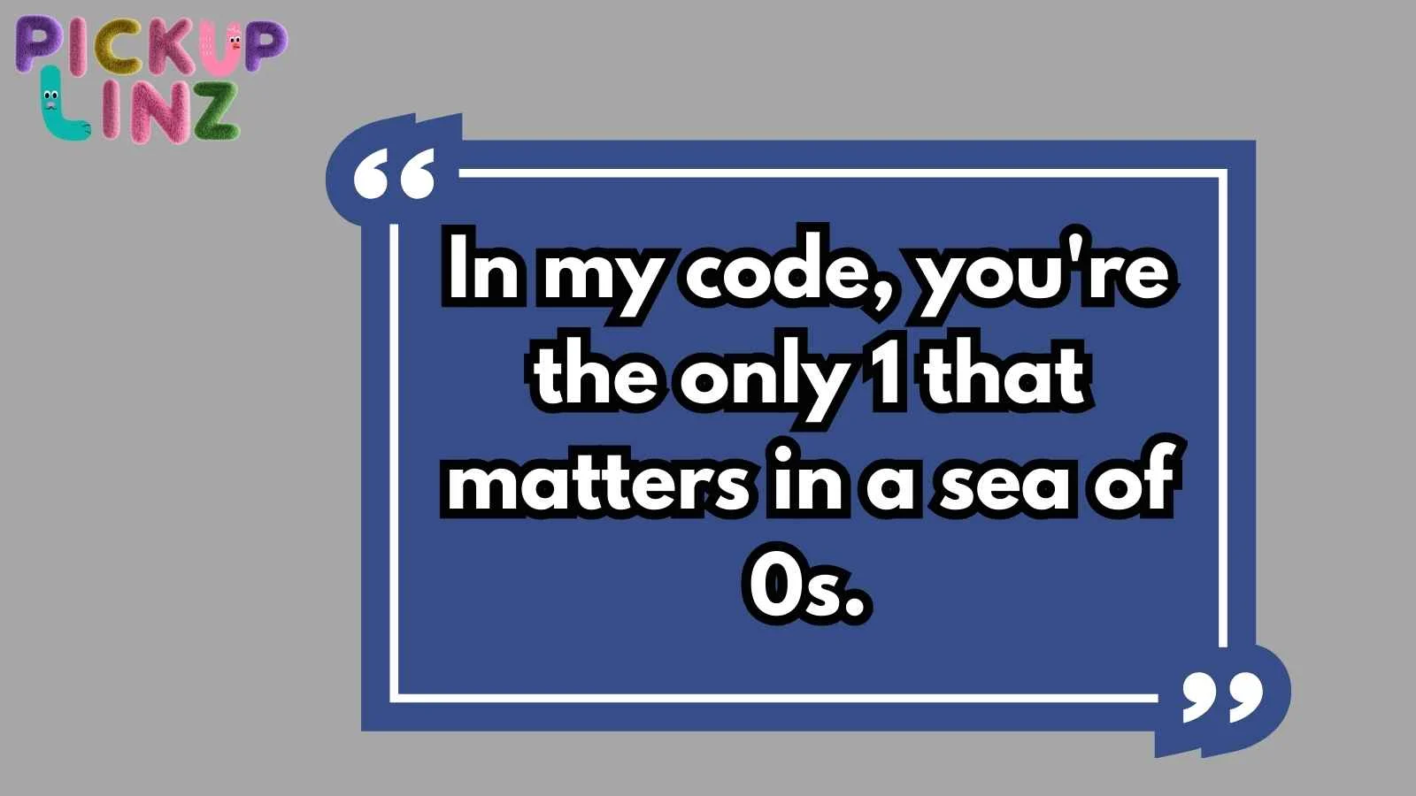 Binary Pickup Lines