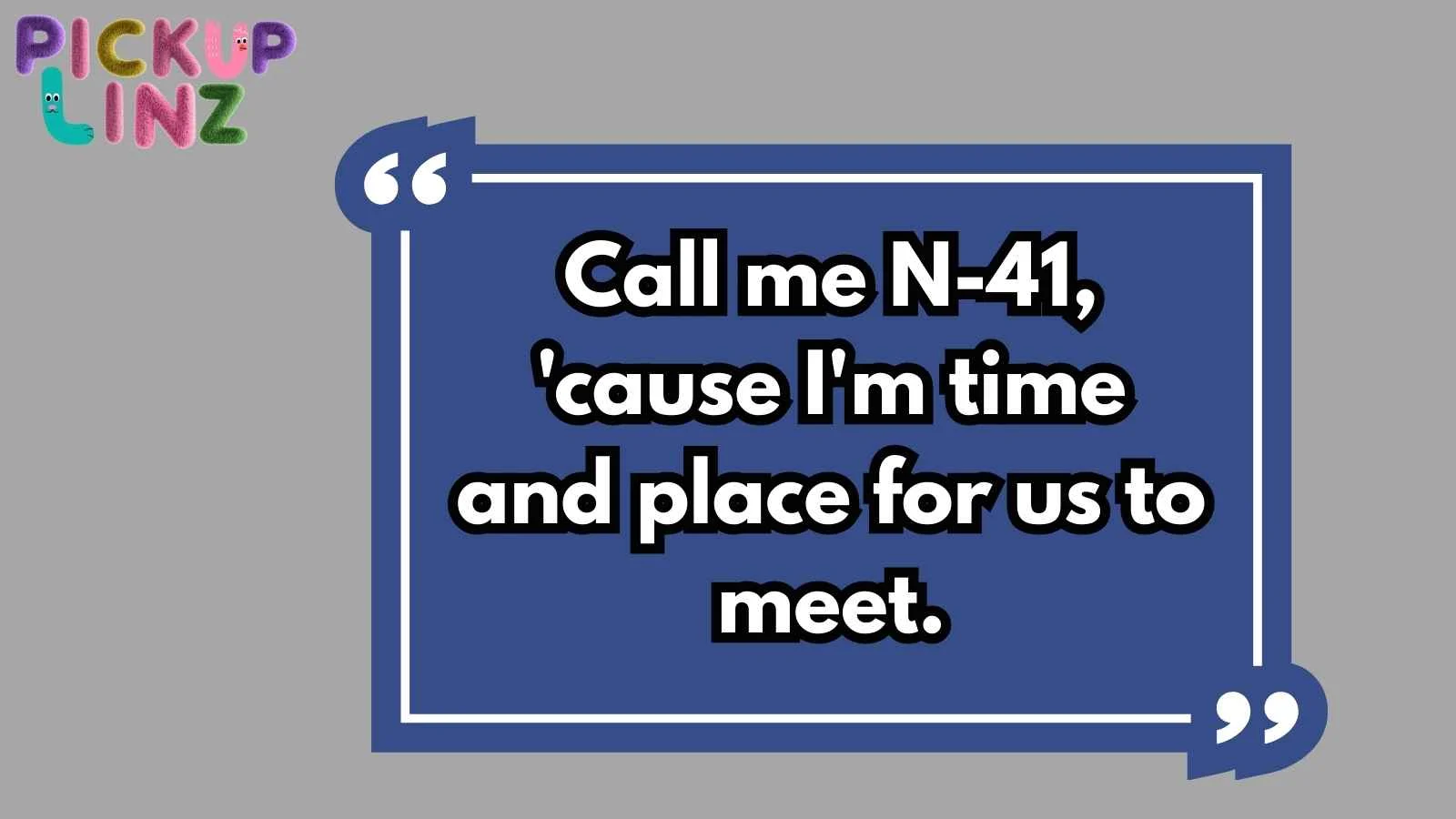 Bingo Pickup Lines