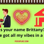 Brittany Pickup Lines