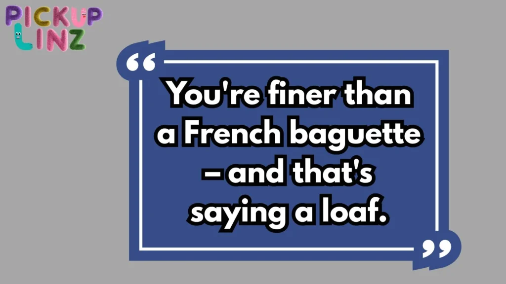 Cheesy Baguette Lines