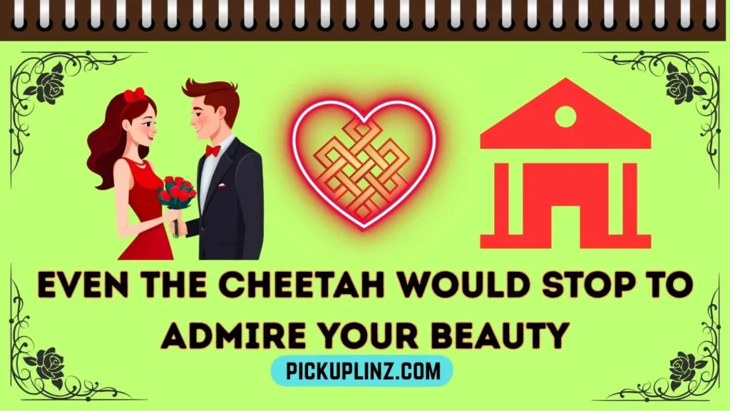 Cheetah Pickup Lines in English