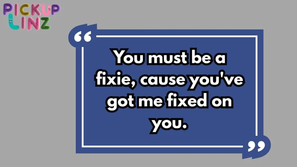 Classic Bike Pickup Lines