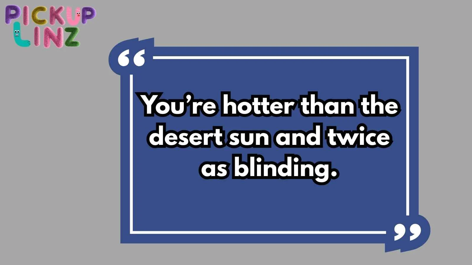 Egypt Pickup Lines