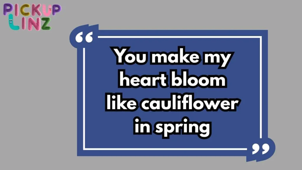 Bold Cauliflower Rizz Lines