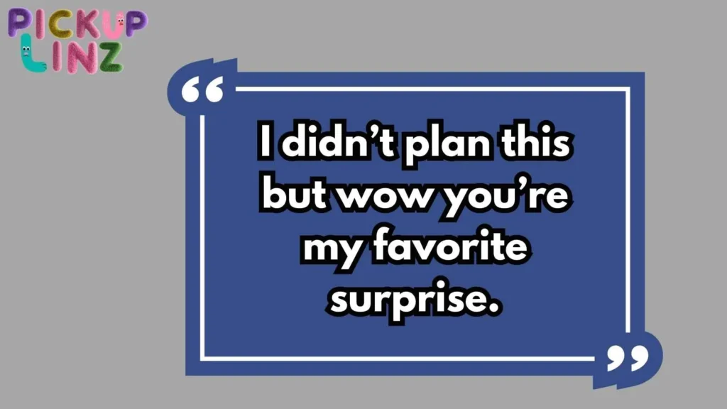 Bold Fluke Pickup Lines