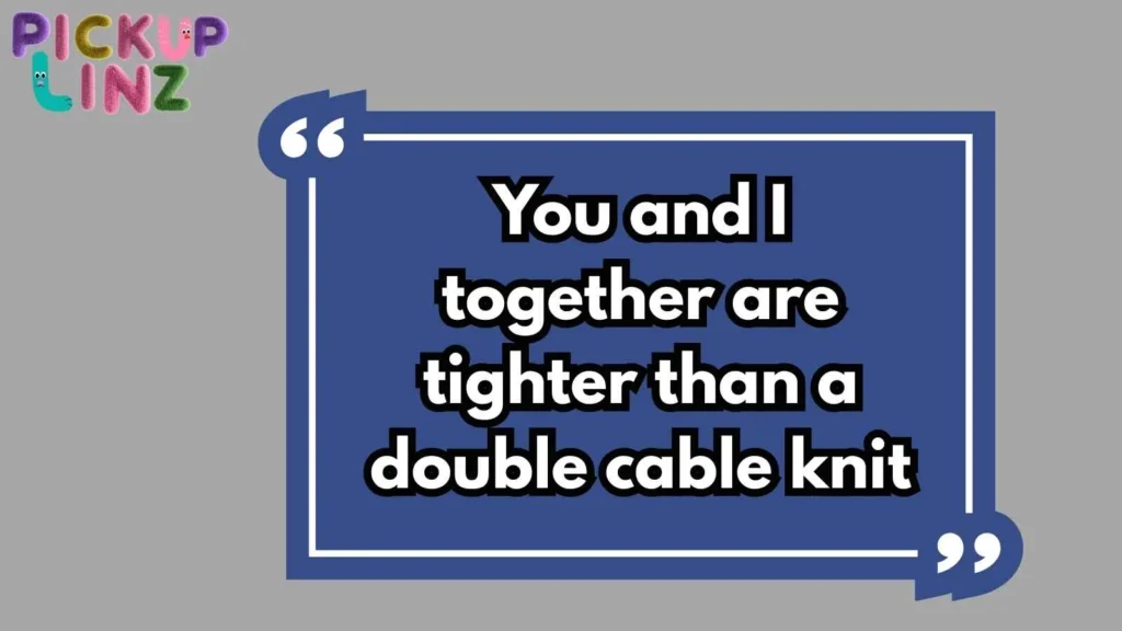 Bold Knitting Rizz Lines