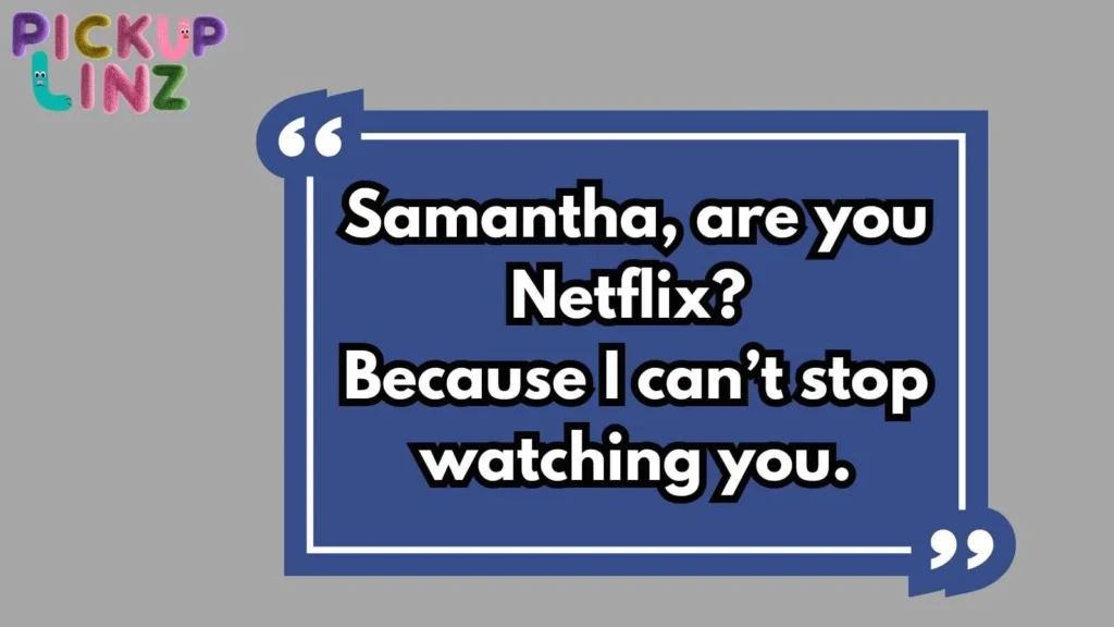 Bold Samantha Rizz Lines