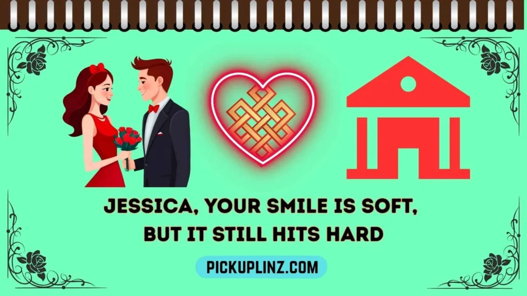Jessica Pickup Lines for a Girl