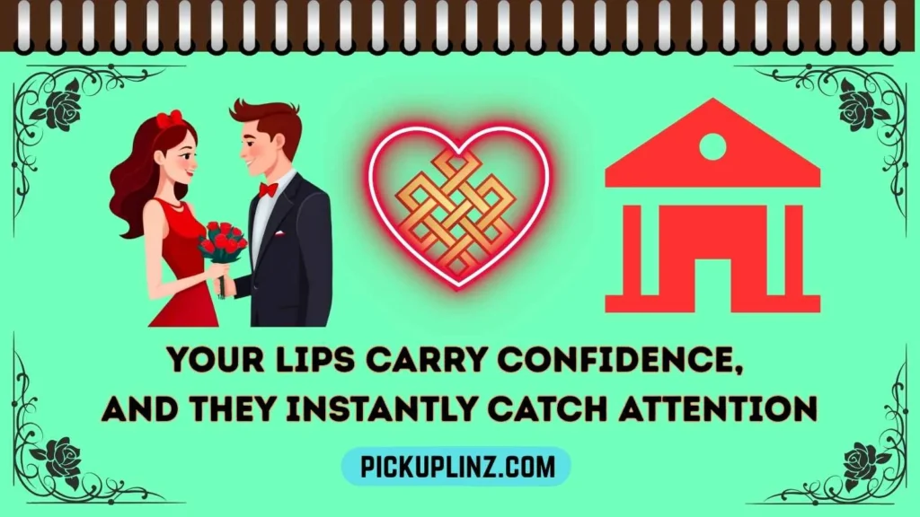 Lips Compliment Lines for Him