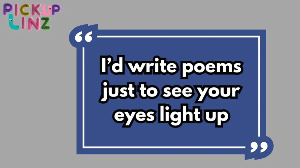 Romantic Ink Pickup Lines