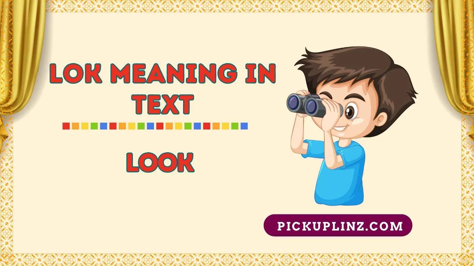 Lok Meaning in Text