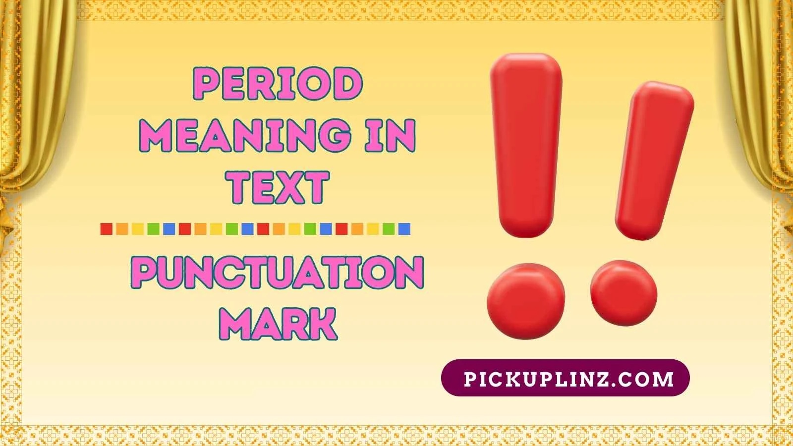 Period Meaning in Text