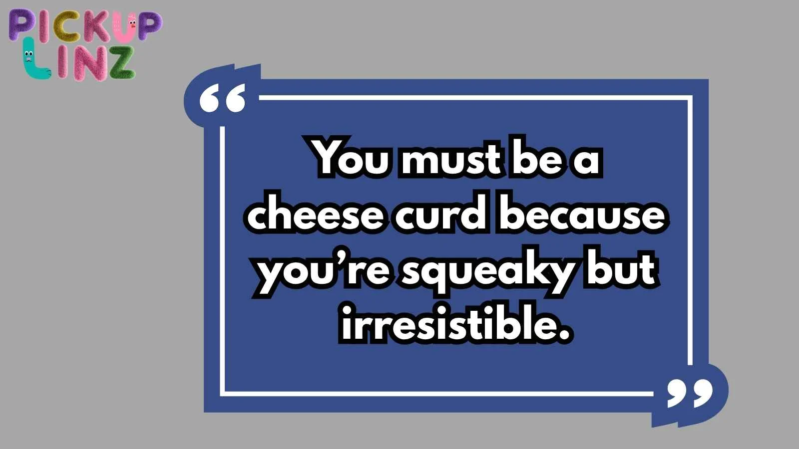 Wisconsin Pickup Lines