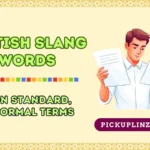 British Slang Words
