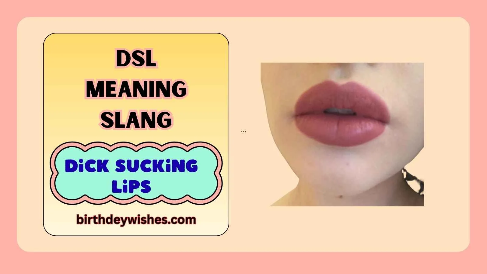 DSL Meaning Slang
