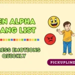 Gen Alpha Slang List