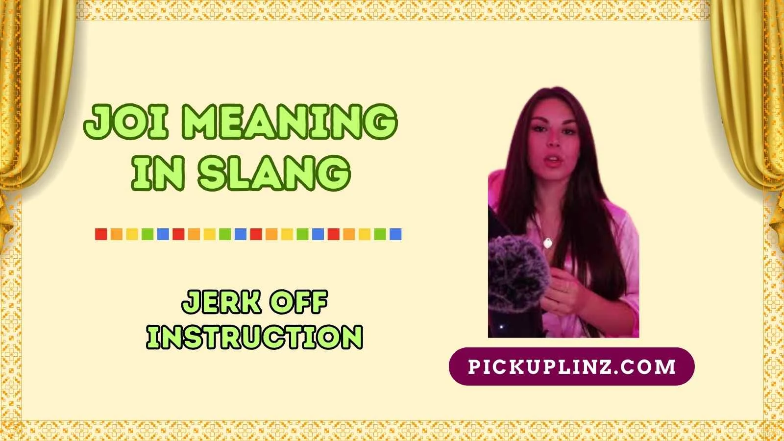 JOI Meaning in Slang
