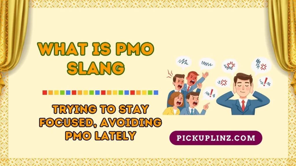 Meaning of PMO Slang in Chat