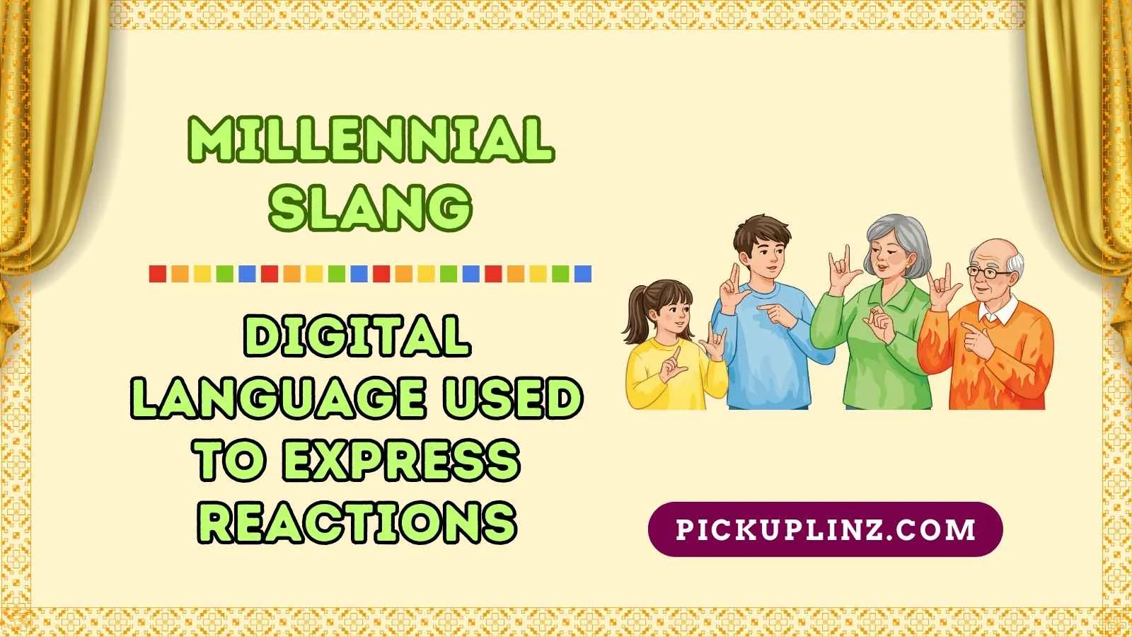 Millennial Slang