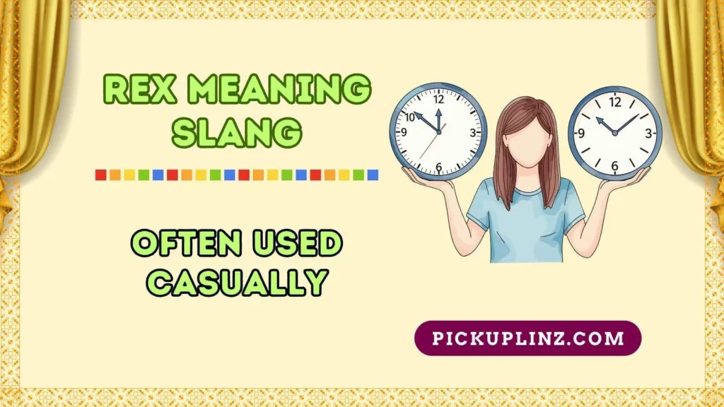 Rex Meaning Slang in Chat