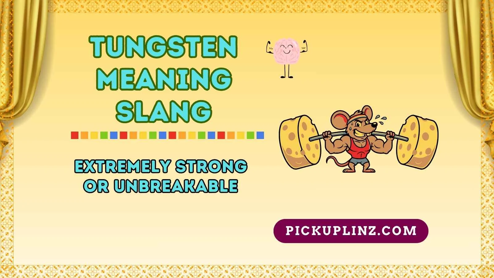 Tungsten Meaning Slang