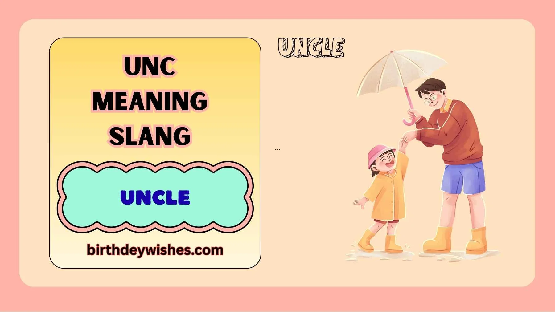 UNC Meaning Slang