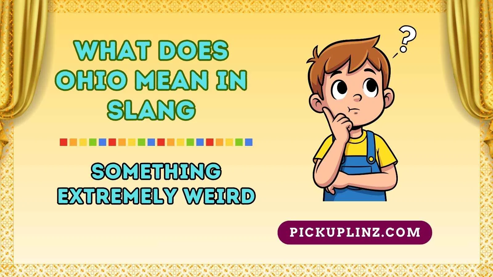 What Does Ohio Mean in Slang