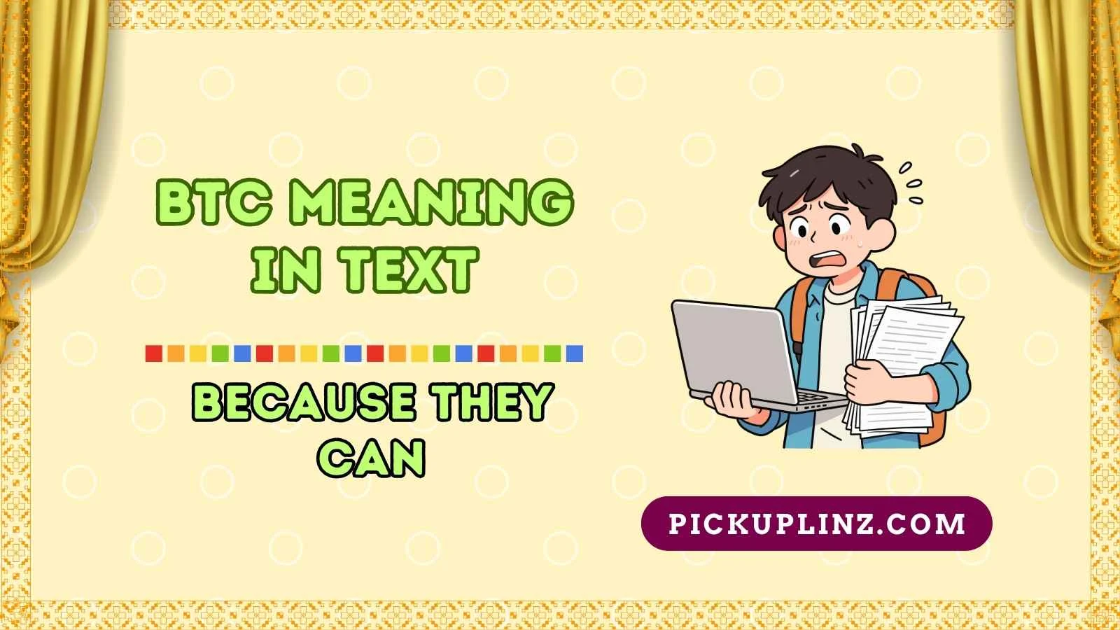 BTC Meaning in Text