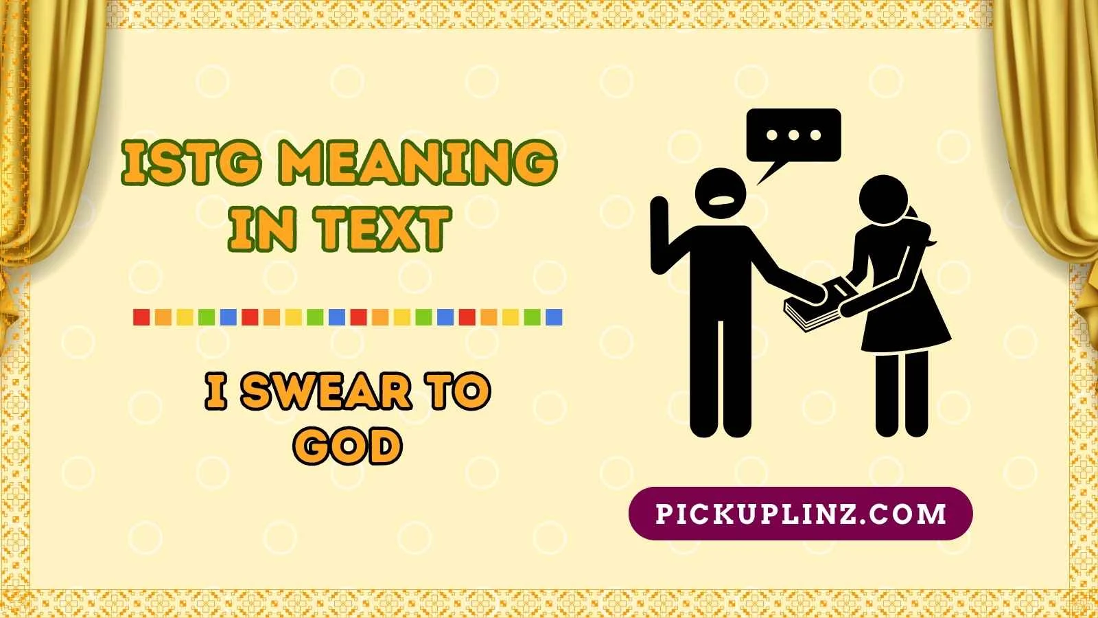 ISTG Meaning in Text