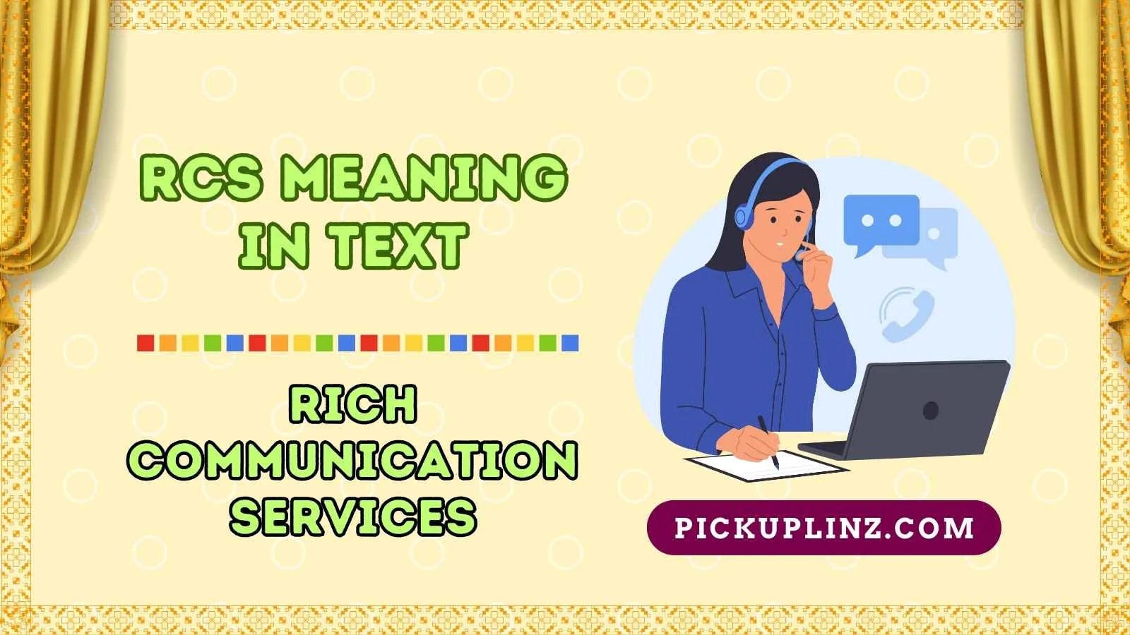RCS Meaning in Text