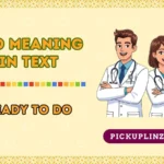 RTD Meaning in Text