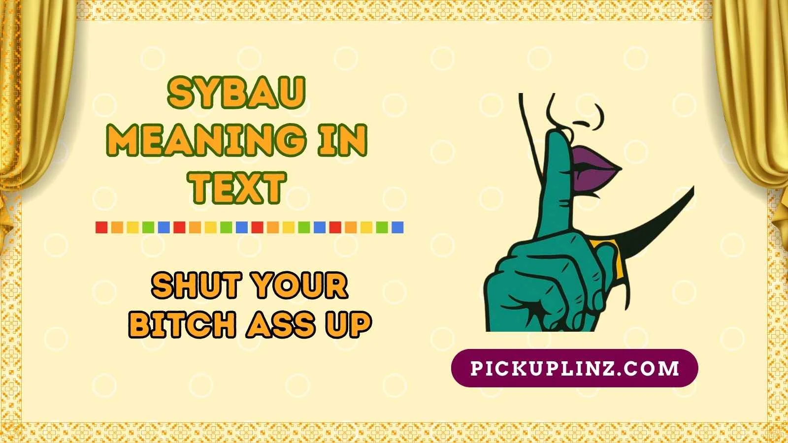 SYBAU Meaning in Text