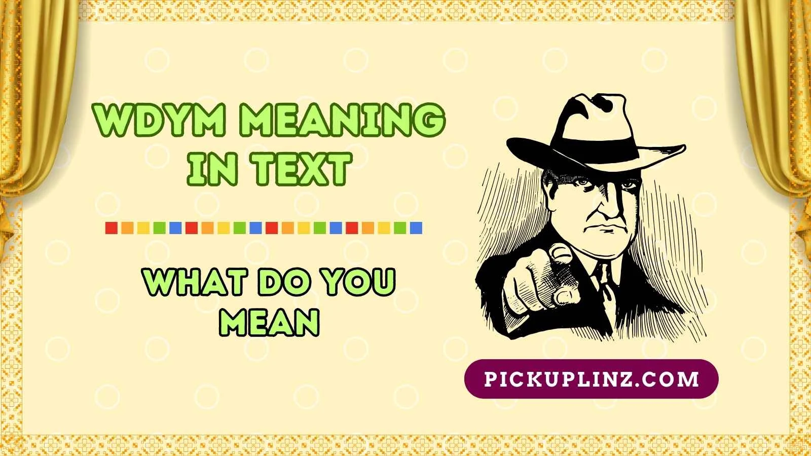 Wdym Meaning in Text