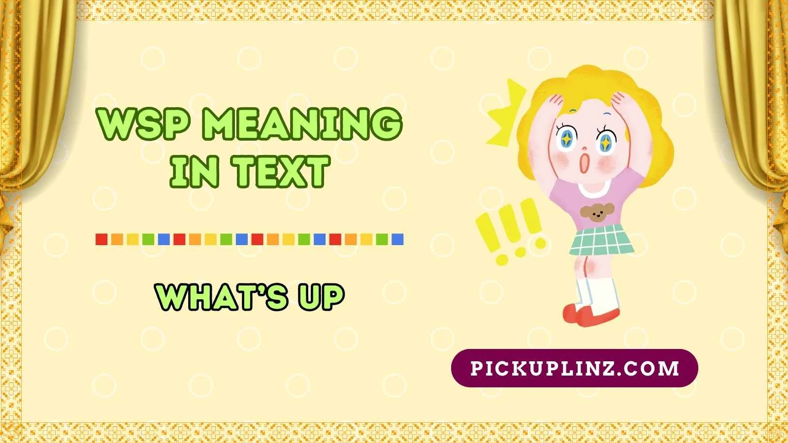 WSP Meaning in Text