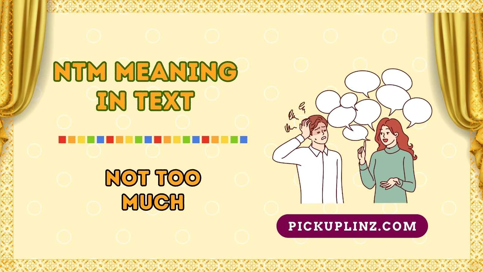 NTM Meaning in Text